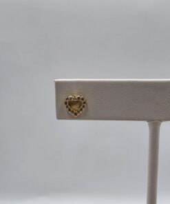 PIERCING CORAZÓN DORADO